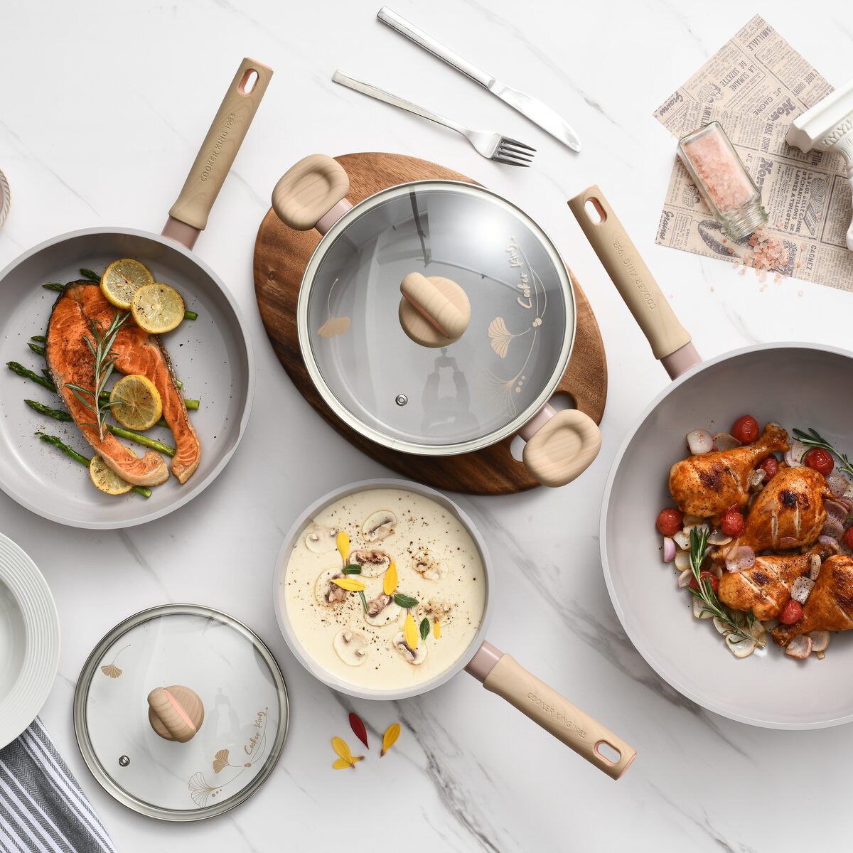 Crystal Ceramic Cookware Series