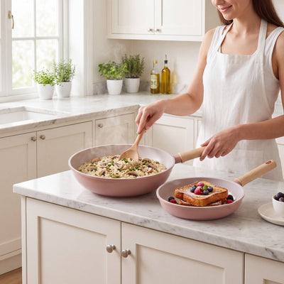 Crystal ceramic cookware Series Wok 32cm