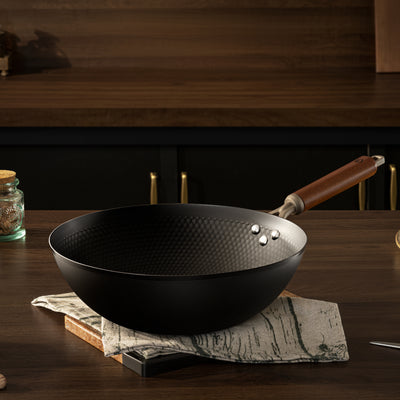 32 cm Titanium-Iron Wok