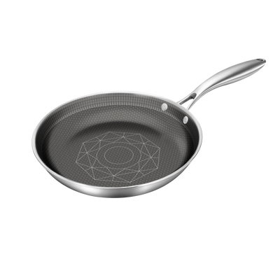 8-Inch Hybrid Stainless Steel Frying Pan