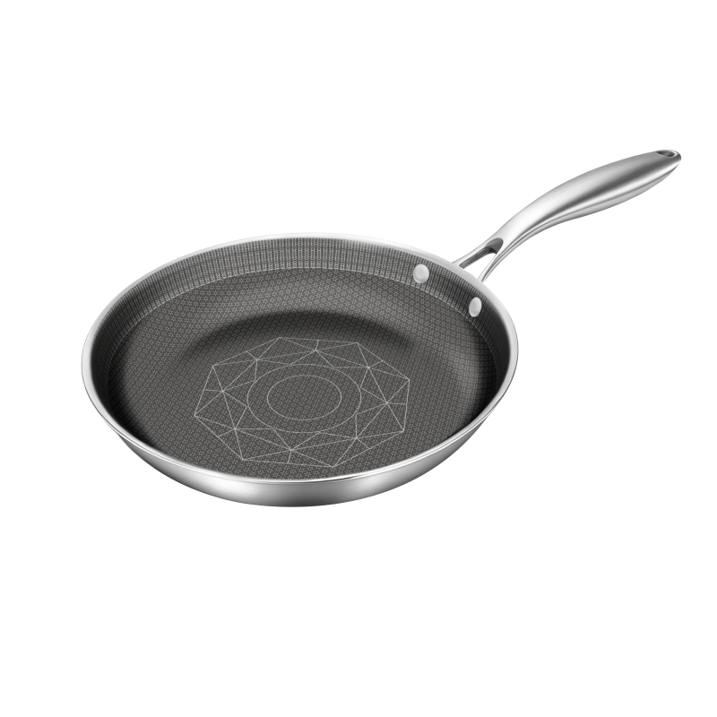 8-Inch Hybrid Stainless Steel Frying Pan
