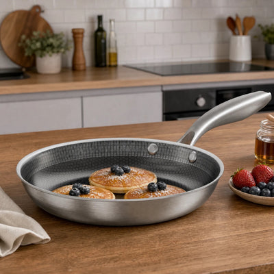 8-Inch Hybrid Stainless Steel Frying Pan