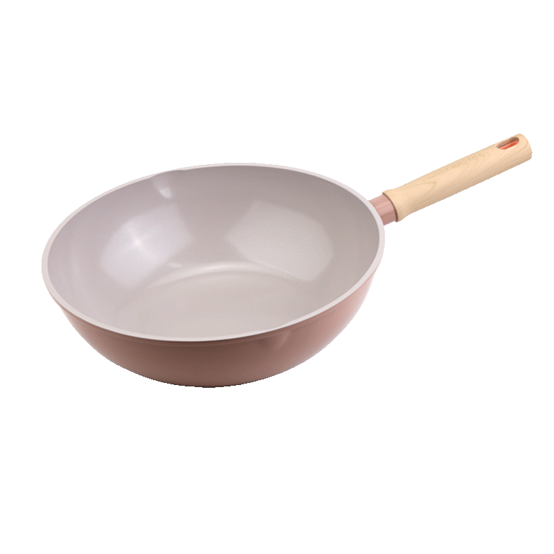 Crystal ceramic cookware Series Wok 30cm