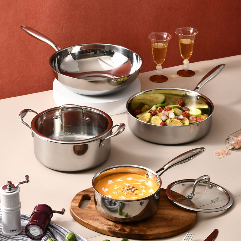 Honeycomb ceramic cookware serie Wok 26cm